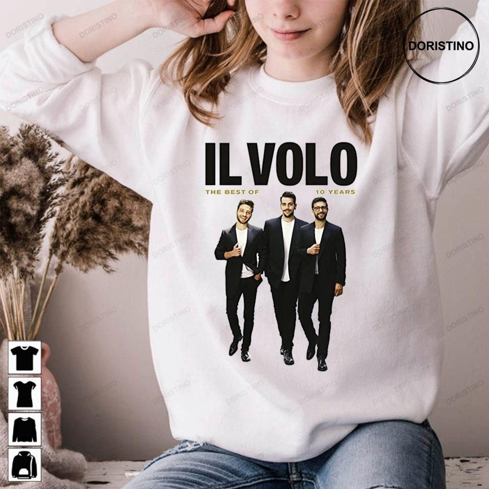 The Best Of 10 Years Il Volo Limited Edition T Shirts